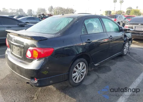 2009 Toyota Corolla S from USA, damaged, VIN 1NXBU40E29Z099812